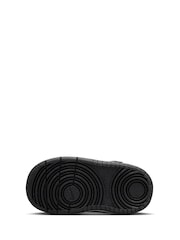 Nike Black/White Infant Court Borough Low Recraft Trainers - Image 7 of 9