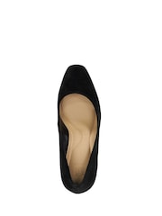 Dune London Black Arriving Comfort Mid Block Heel Shoes - Image 4 of 5