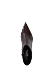 Dune London Black Chrome Offer Kitten Ankle Boots - Image 4 of 5