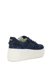 modra - Dune London Evangelyn Flatform Lace-Up Trainers - Slika 3 iz 5