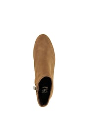 Dune London Brown Perrie Low Block Heel Ankle Boots - Image 5 of 5