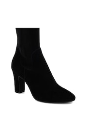 Dune London Black Standard Fit Simple Stretch Knee High Boots - Image 6 of 6