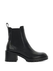 Dune London Black Positivity Ankle Boots - Image 3 of 6