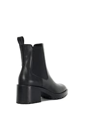 Dune London Black Positivity Ankle Boots - Image 4 of 6