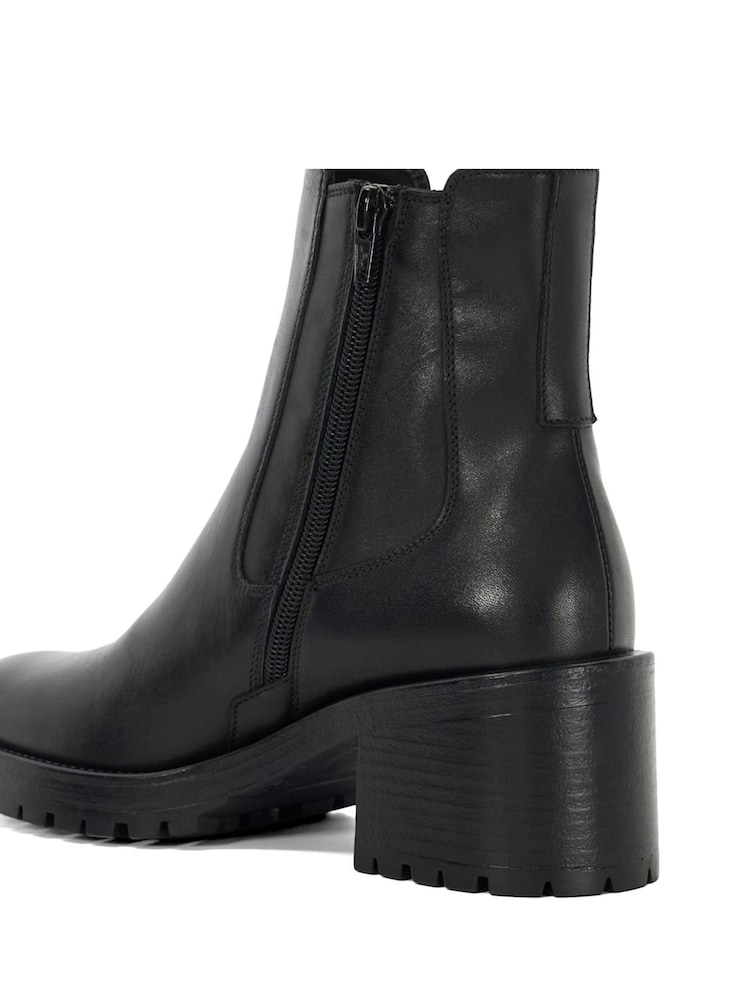 Dune London Black Positivity Ankle Boots - Image 6 of 6