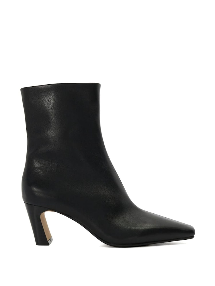 Schwarz - Dune London Obriele Stiefel zum Hineinschlüpfen mit abgewinkelten Absätzen - Bild 2 von 6 Schwarz - Dune London Obriele Stiefel zum Hineinschlüpfen mit abgewinkelten Absätzen - Bild 2 von 6