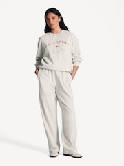 P.E Nation Light Grey Marl Liberation Sweatshirt - Image 4 of 5