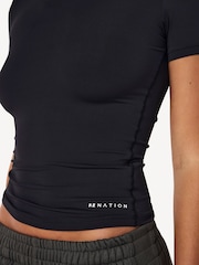 P.E Nation Black Foundation Short Sleeve T-Shirt - Image 6 of 6