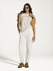 P.E Nation Light Grey Marl Liberation T-Shirt - Image 4 of 5