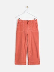 Orange - Oliver Bonas – kurze Cordhose mit weitem Bein - Bild 4 von 8