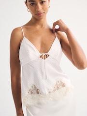 Abercrombie & Fitch Grey Bra-Free Bella Cami Top - Image 5 of 8