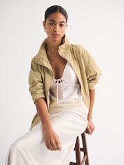 Abercrombie & Fitch Grey Bra-Free Bella Cami Top - Image 6 of 8