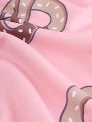 Pink/Purple Avocado Print Nighties 2 Pack (3-16yrs) - Image 7 of 7