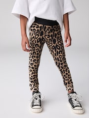 smALLSAINTS Leopard Oversized Younger Girls Underground T-Shirt and Leggings Set - Image 5 of 9