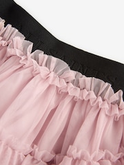 smALLSAINTS Younger Girls Jen Tulle Asymmetric Mesh Skirt - Изображение 7 из 8