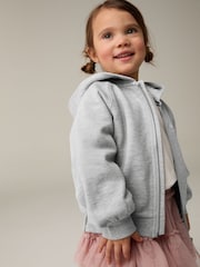 smALLSAINTS Younger Girls Oversized Underground Zip Through Hoodie - Image 2 of 8