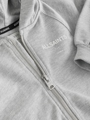 smALLSAINTS Younger Girls Oversized Underground Zip Through Hoodie - Image 8 of 8
