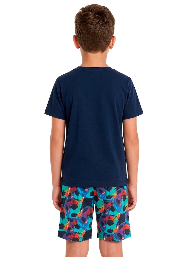 Harry Bear Blue Harry Bear Football Pyjama Set - Image 2 of 10 Harry Bear Blue Harry Bear Football Pyjama Set - Image 2 of 10