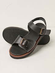FatFace Ambie Black Buckle Sandal - Image 3 of 3