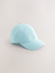 Light Blue Jersey Baseball 100% Cotton Cap (3mths-16yrs) - Image 1 of 3