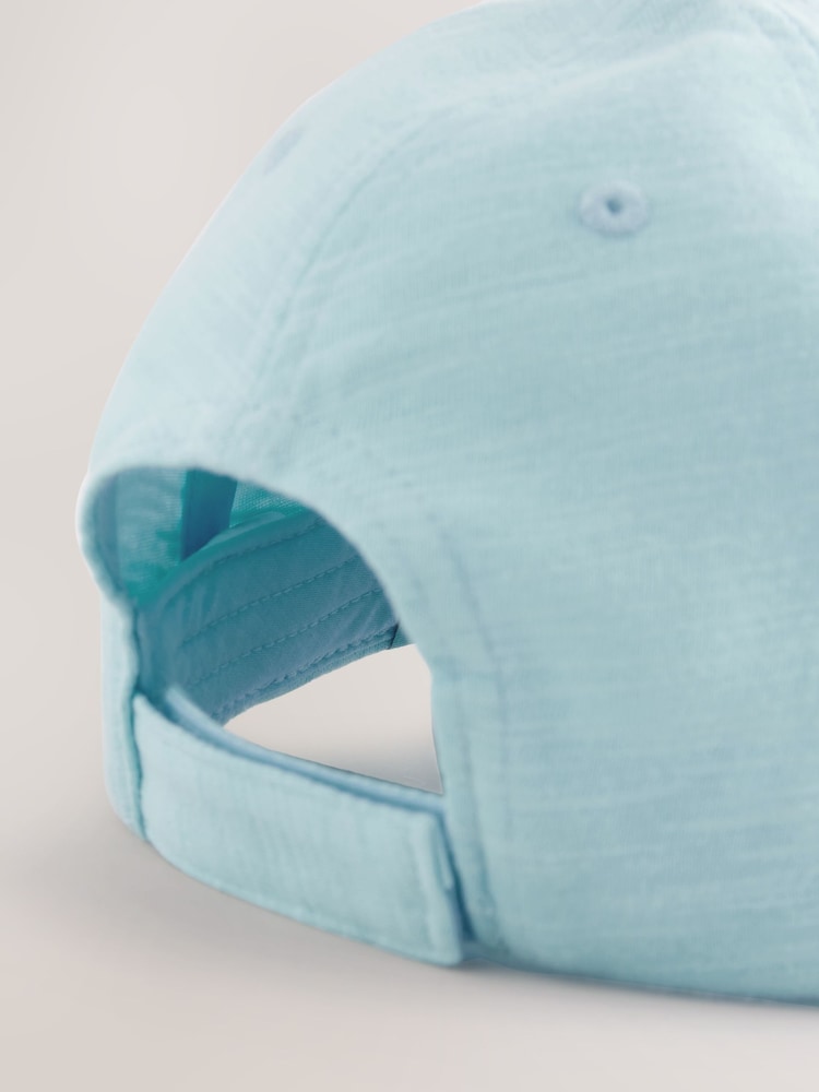 Light Blue Jersey Baseball 100% Cotton Cap (3mths-16yrs) - Image 3 of 3
