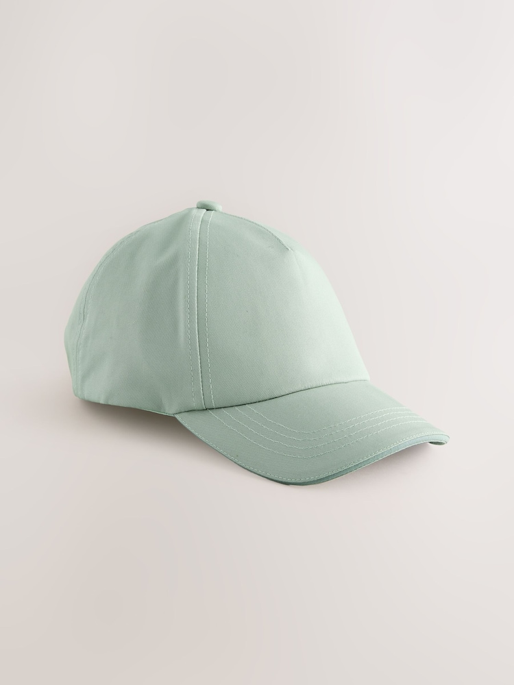 Sage Green Smart 100% Cotton Cap (1-16yrs) - Image 1 of 3 Sage Green Smart 100% Cotton Cap (1-16yrs) - Image 1 of 3