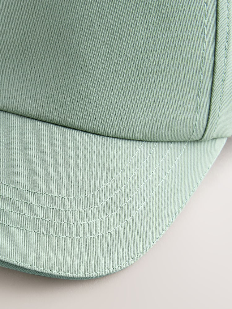Sage Green Smart 100% Cotton Cap (1-16yrs) - Image 2 of 3 Sage Green Smart 100% Cotton Cap (1-16yrs) - Image 2 of 3
