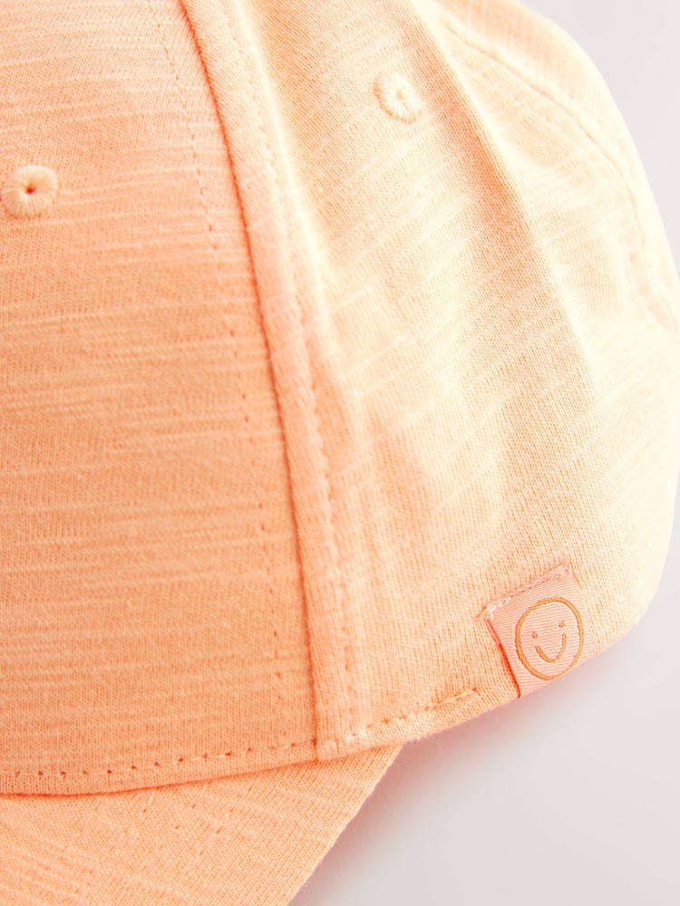 Orange Jersey Baseball 100% Cotton Cap (3mths-16yrs) - Image 2 of 3