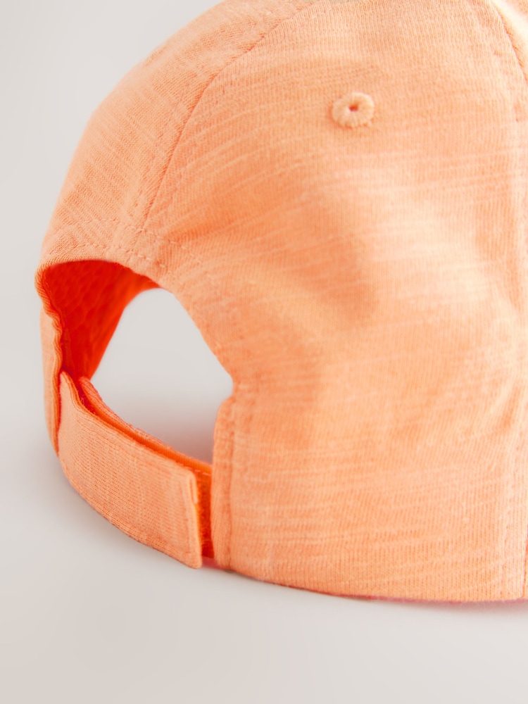 Orange Jersey Baseball 100% Cotton Cap (3mths-16yrs) - Image 3 of 3