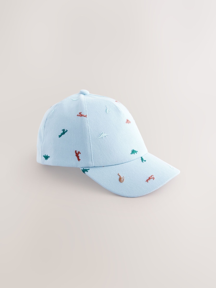 Dino Embroidered Baseball Cap Hat (3mths-10yrs) - Image 1 of 3