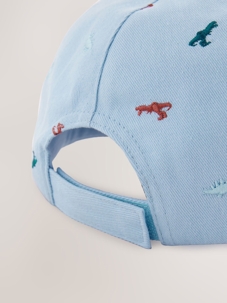 Dino Embroidered Baseball Cap Hat (3mths-10yrs) - Image 3 of 3