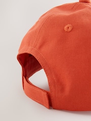 Naranja - Gorra en lona de algodón 100 % 1-16 años (3 meses - 16 años) - Imagen 3 de 3