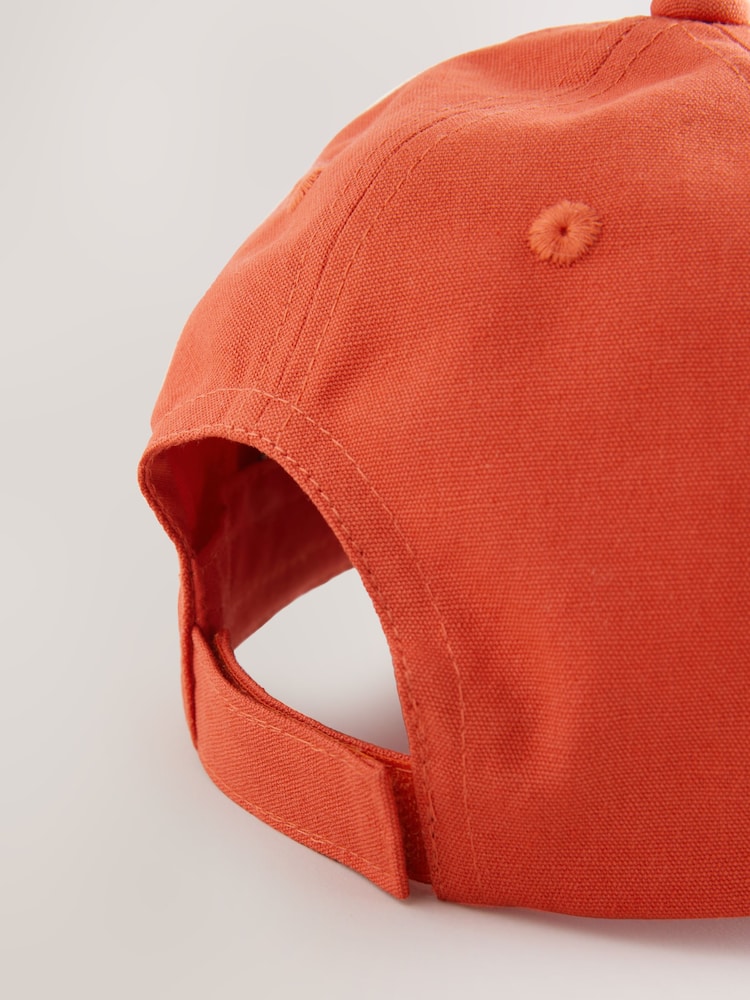 Naranja - Gorra en lona de algodón 100 % 1-16 años (3 meses - 16 años) - Imagen 3 de 3