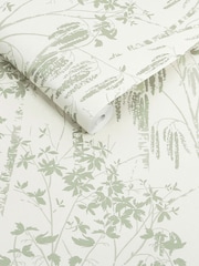 Sage A4 Wallpaper Sample Fiorire - Image 3 of 5