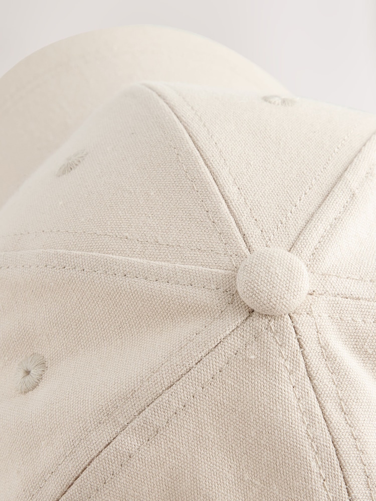 Soft Stone Canvas 100% Cotton Cap 1-16 years (3mths-16yrs) - Image 3 of 3