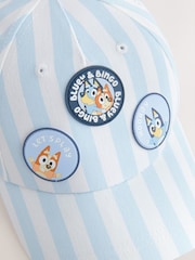 Blau Weiss Gestreift - Bluey Baseball 100% Cotton Cap (1-10yrs) - Image 2 of 3