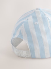 Blau Weiss Gestreift - Bluey Baseball 100% Cotton Cap (1-10yrs) - Image 3 of 3