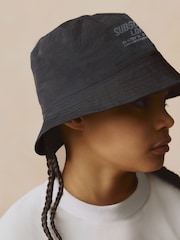 Black Subscribe Bucket Hat (3mths-16yrs) - Image 1 of 6