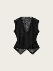 AllSaints Black Vera Top - Image 6 of 6
