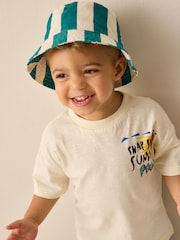 Green Stripe Bucket Hat (3mths-16yrs) - Image 1 of 6