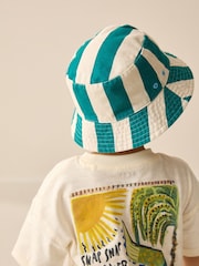 Green Stripe Bucket Hat (3mths-16yrs) - Image 2 of 6