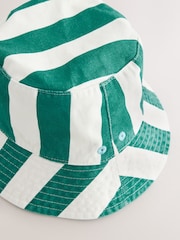 Green Stripe Bucket Hat (3mths-16yrs) - Image 6 of 6