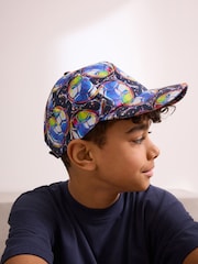 Football Print 100% Cotton Baseball Cap Hat (1-16yrs) - Image 2 of 6