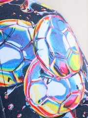 Football Print 100% Cotton Baseball Cap Hat (1-16yrs) - Image 6 of 6