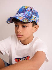 Gamer con grafiti - 100% Cotton Baseball Cap Hat (1-16yrs) - Imagen 1 de 5