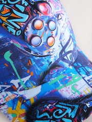 Gamer con grafiti - 100% Cotton Baseball Cap Hat (1-16yrs) - Imagen 4 de 5