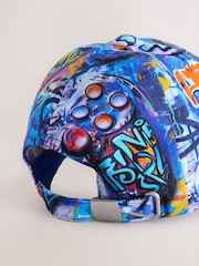 Gamer con grafiti - 100% Cotton Baseball Cap Hat (1-16yrs) - Imagen 5 de 5