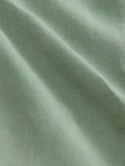 Mint Green Signature 100% Linen Long Sleeve Shirt - Image 8 of 8