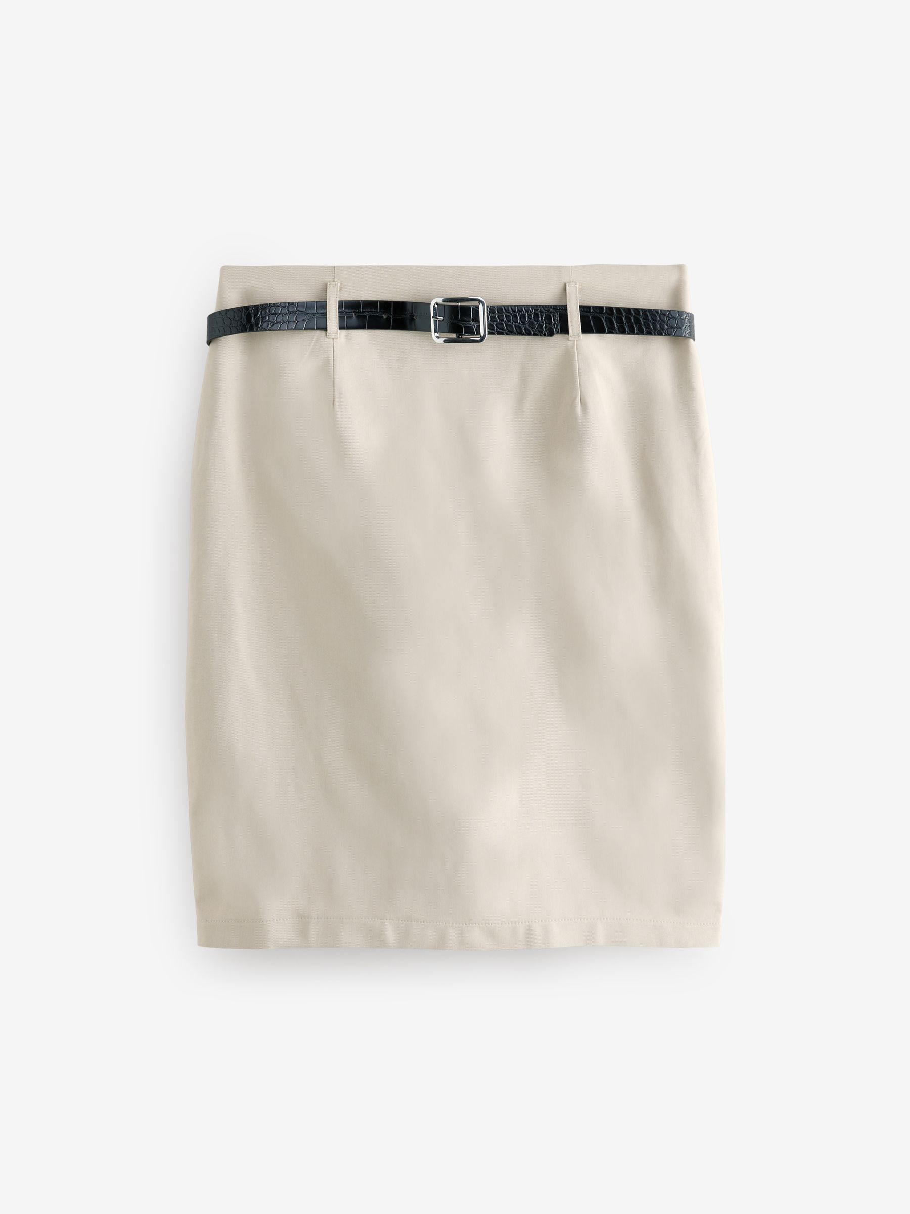 Buy Camel Pencil Knee Length Belted Skirt from Next USA