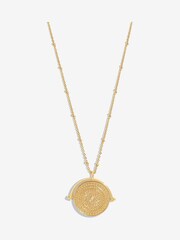 Inicio Gold Tone Coin Gift Pouch Necklace - Image 1 of 1